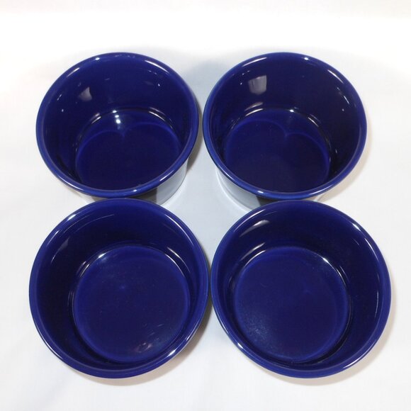 4 ramekin dishes. Chantal 93-RM08 dark blue - Picture 3 of 5